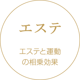 〈エステ〉エステと運動の相乗効果